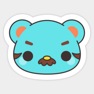 Beardo Sticker